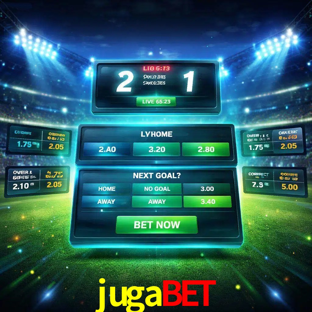 Vista de apuestas en vivo jugabet durante un partido en curso
